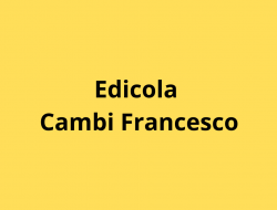 Cambi francesco - Firenze Cambi francesco - Edicole - Firenze (Firenze)