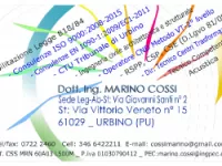 Studio di Ingegneria Civile Ing. Marino Cossi