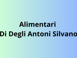 Alimentari di degli antoni silvano - Alimentari vendita - Pavullo nel Frignano (Modena)