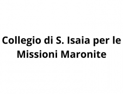 Collegio di s. isaia per le missioni maronite - Chiesa cattolica - uffici ecclesiastici ed enti religiosi - Roma (Roma)