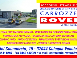 Carrozzeria rovere - Autofficine, gommisti e autolavaggi attrezzature,Autonoleggio,Autosoccorso,Carrozzerie automobili - Cologna Veneta (Verona)