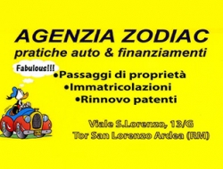 Zodiac pratiche auto - Pratiche nautiche - agenzie - Ardea (Roma)