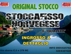 Original stocco vendita stoccafisso, baccala', surgelati e congelati - Alimenti surgelati,Pescherie,Alimentari vendita - Reggio Calabria (Reggio Calabria)