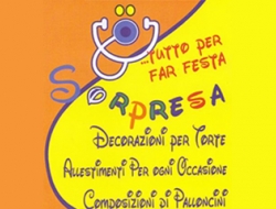 Sorpresa - Bomboniere ed accessori,Casalinghi,Cioccolato e cacao,Pirotecnica e fuochi d'artificio,Stands - progettazione, allestimento e noleggio,Addobbi e articoli per feste vendita - Lavello (Potenza)