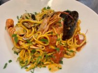 Chitarrine fatte in casa allo scolgio