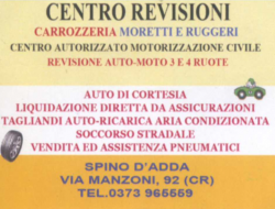 Centro revisioni carrozzeria moretti & ruggeri snc - Carrozzerie automobili - Spino d'Adda (Cremona)
