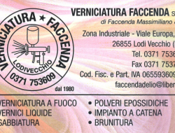 Verniciatura faccenda - Verniciature industriali - Lodi Vecchio (Lodi)