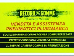 Record gomme di marrocu alberto - Autofficine, gommisti e autolavaggi attrezzature - Ussana (Sud Sardegna)