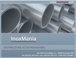 Inox mania sas - Acciai inossidabili - commercio,Acciai speciali - commercio - Arconate (Milano)