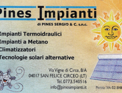 Pines impianti di pines sergio c. s.n.c. - Impianti idraulici e termoidraulici - San Felice Circeo (Latina)