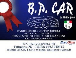 B.p. car di balin pino carrozzeria auto - Autonoleggio,Autosoccorso,Carrozzerie automobili,Carrozzerie autoveicoli industriali e speciali,Moto e scooter riparazione e vendita - Fontaniva (Padova)